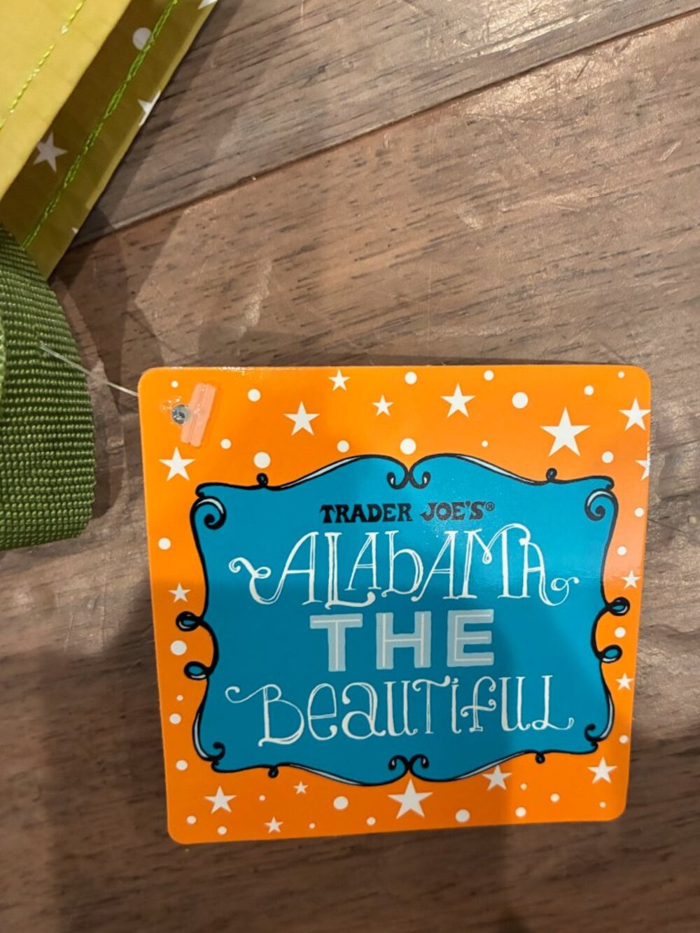 NWT Trader Joe's State Grocery Bag Collectible Regional Rare Design -Alabama - Picture 6 of 6